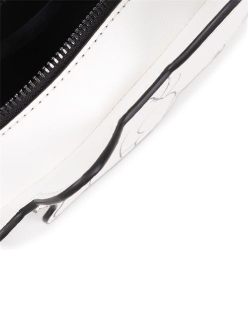 Borsa bambina Karl Lagerfeld bianca con gatto Karl Lagerfeld Kids | Z3121010P